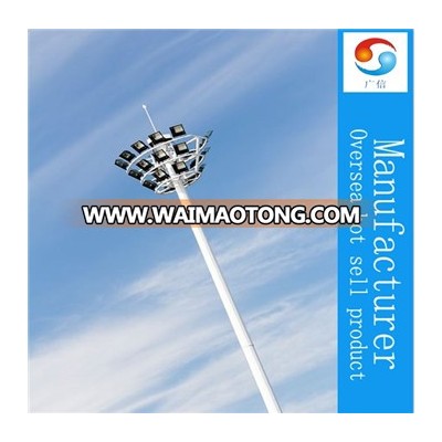 Galvanized steel light mast Guangdong factory